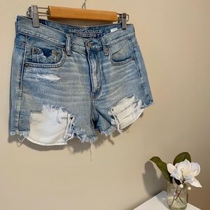 American Eagle high waisted short shorts
